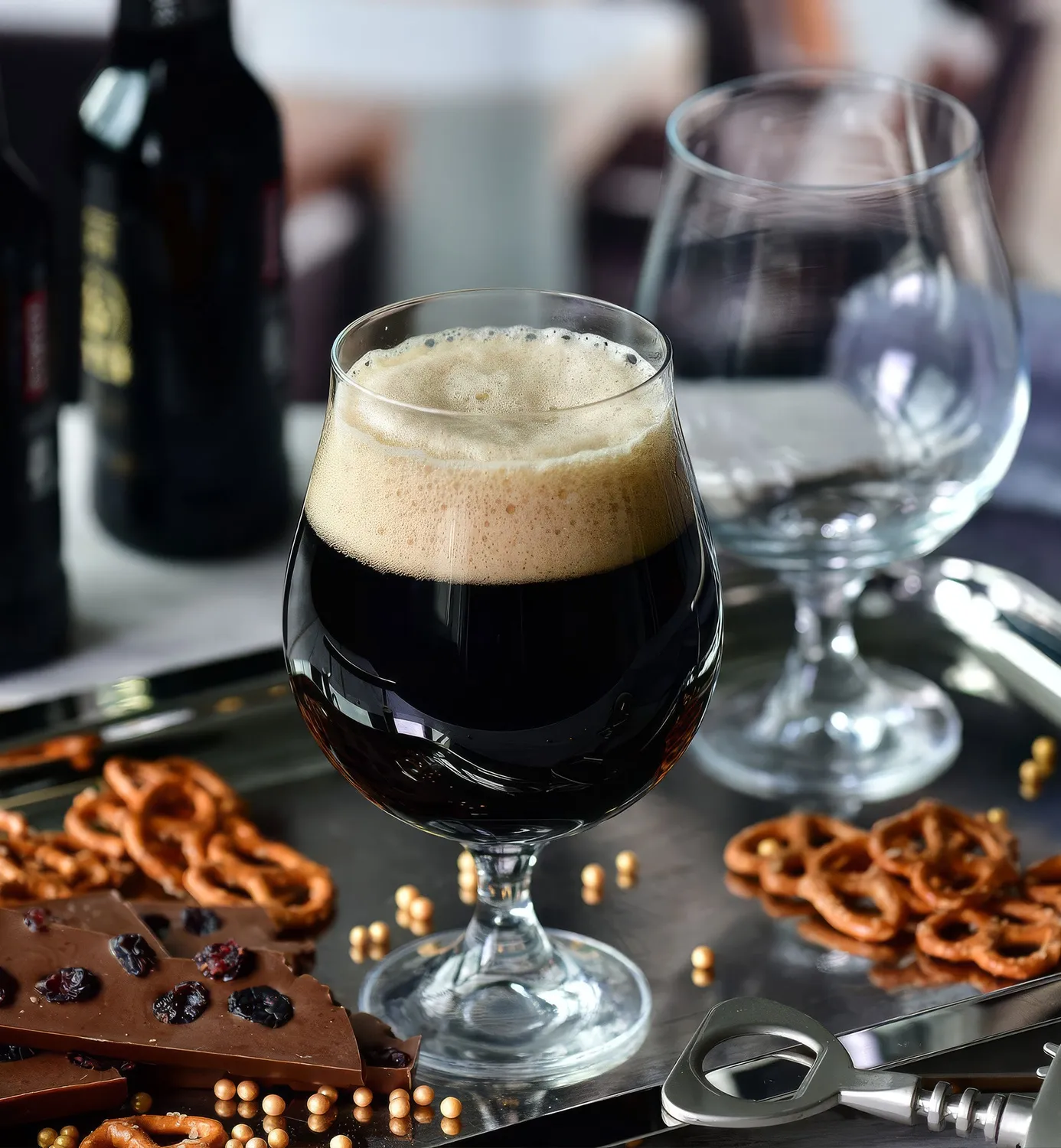 Krosno ølglas 620 ml til mørk øl krystal