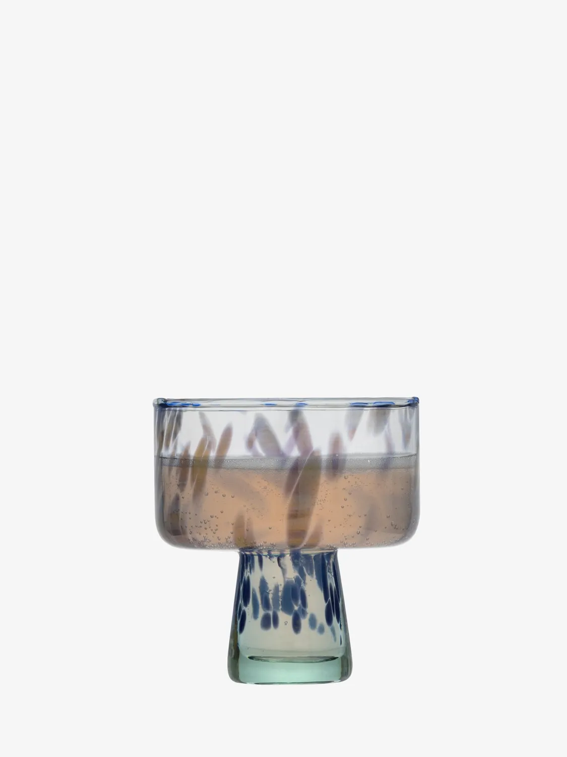 LSA Sea Glass cocktailsaucer glas 2 stk