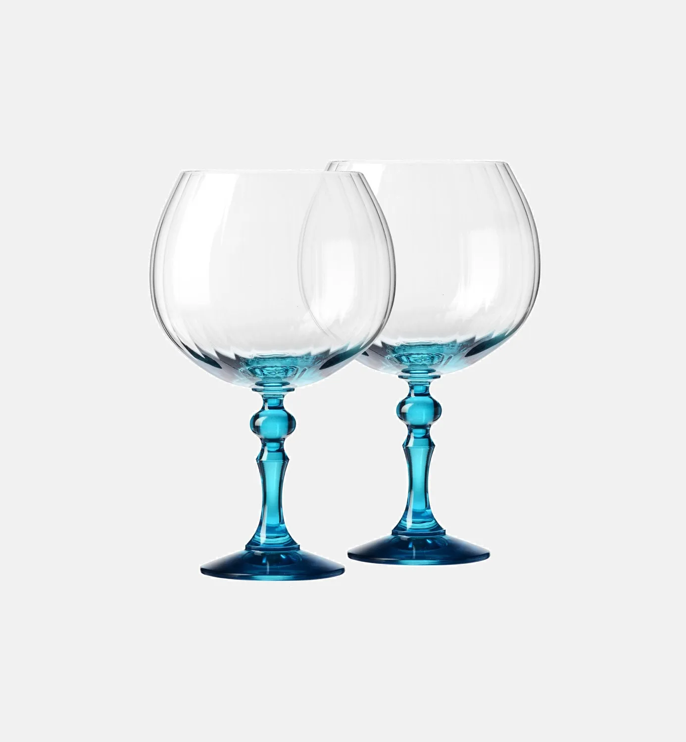 Krosno Bubble ginglas 660 ml turkis stilk