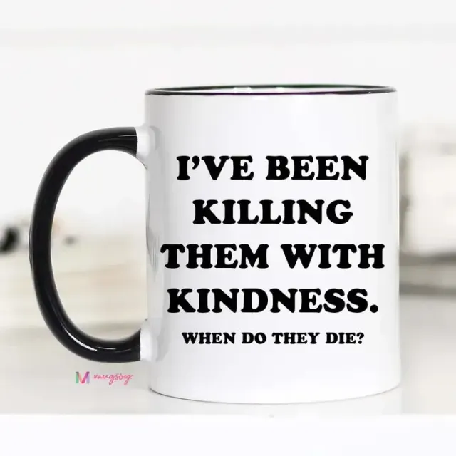 Mugsby Killing Them With Kindness kop cowgirl 325 ml