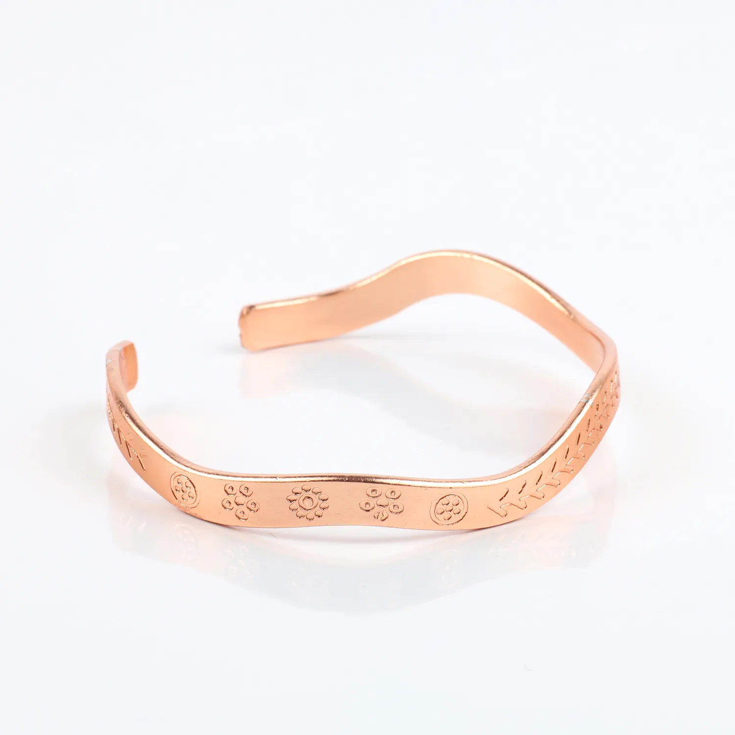 El'Cobre Design 76 kobberarmbånd med æske