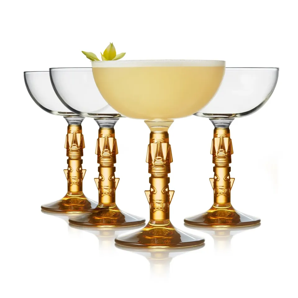 Libbey Tiki Coupe cocktailglas 4 stk 250 ml klar rav
