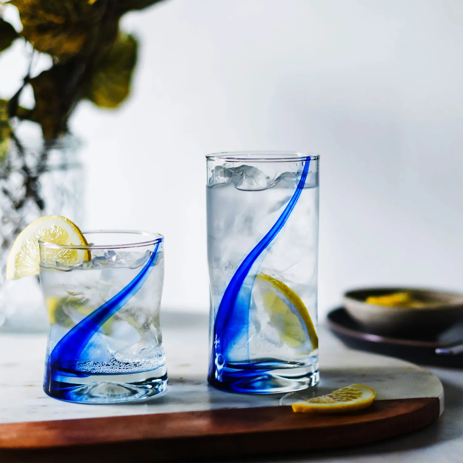 Libbey Impressions drikkeglas 8 stk blå 496 ml