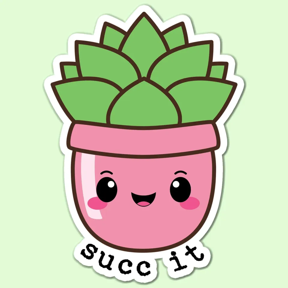 Mugsby Succ It kop 325 ml hvid keramik sjov