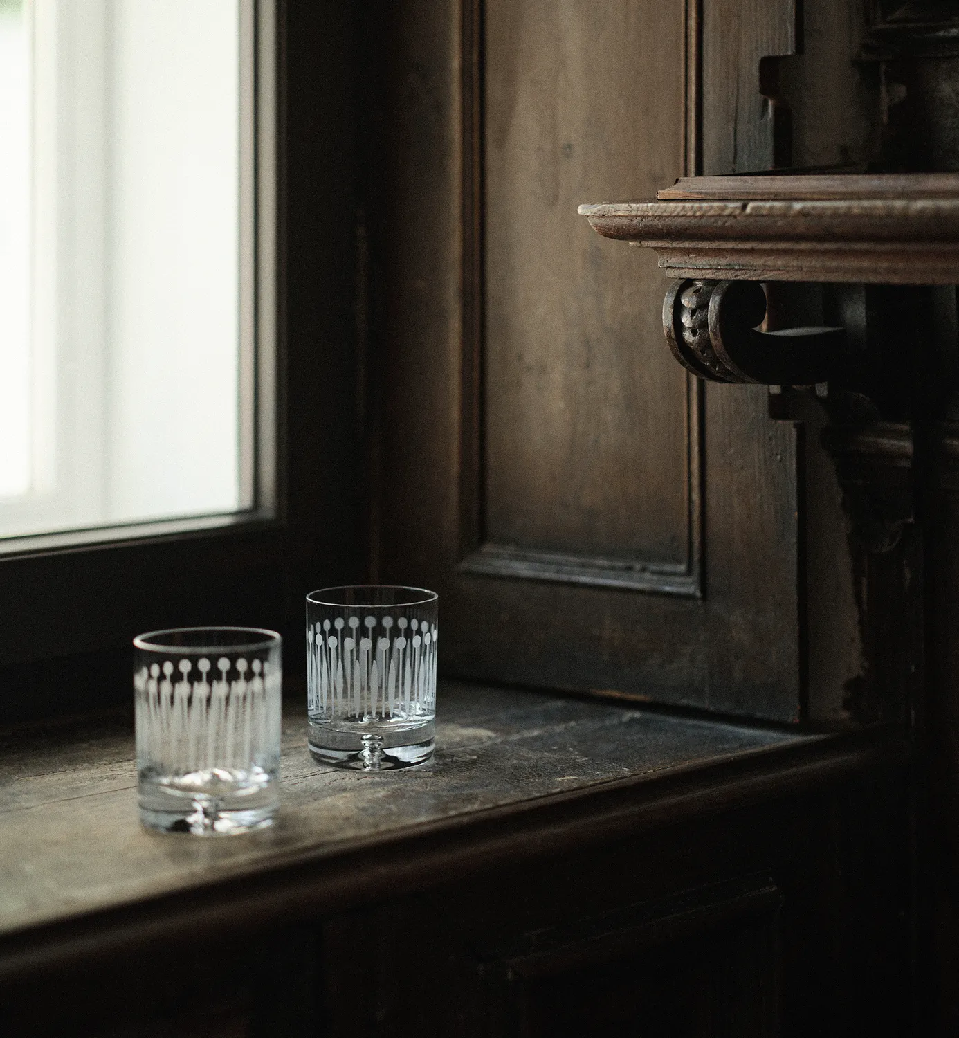 Krosno Botanic Tumbler 310 whiskyglas 310 ml slebet