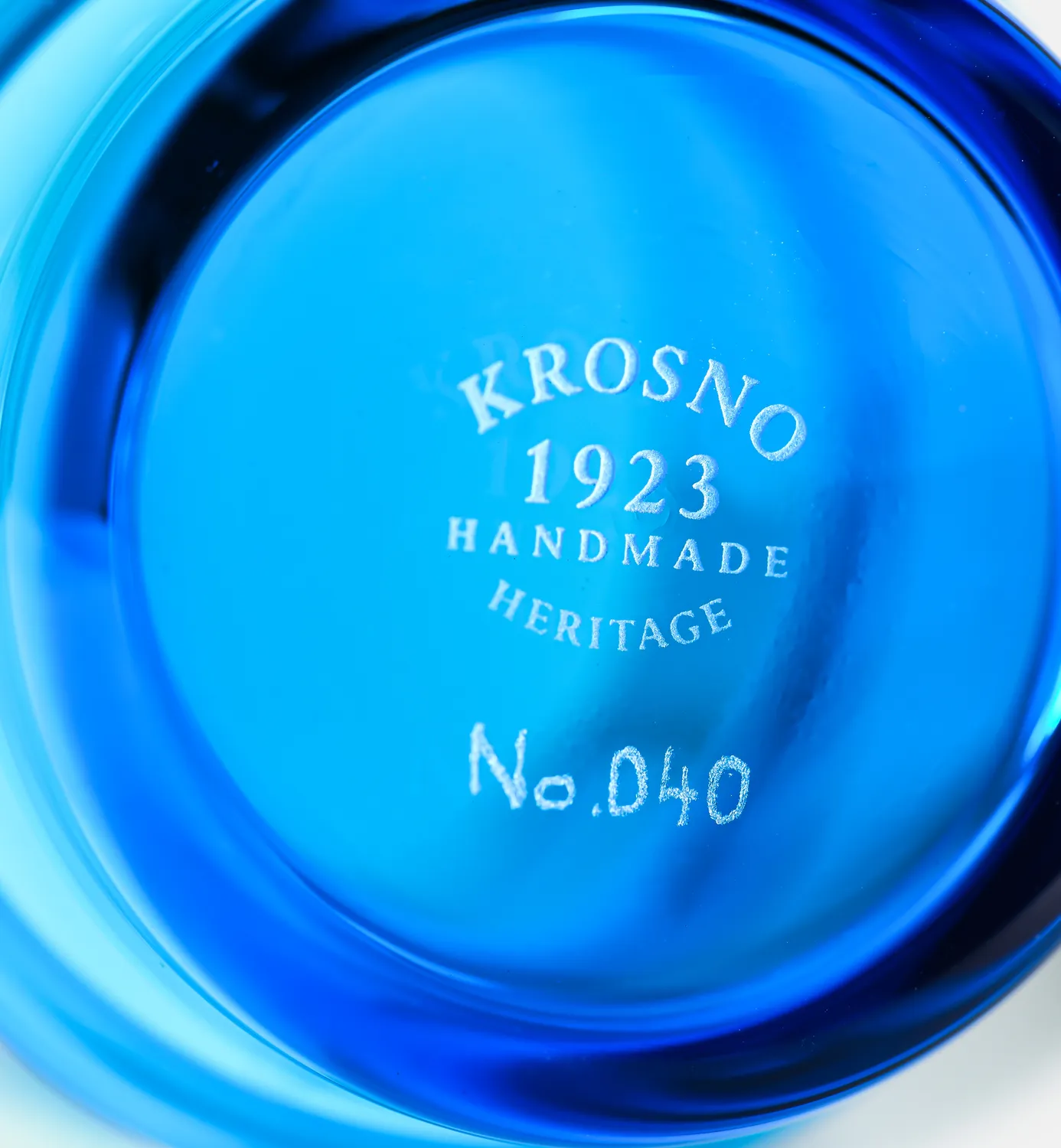 Krosno Double Bubble 1969 tumbler 230 ml lapis