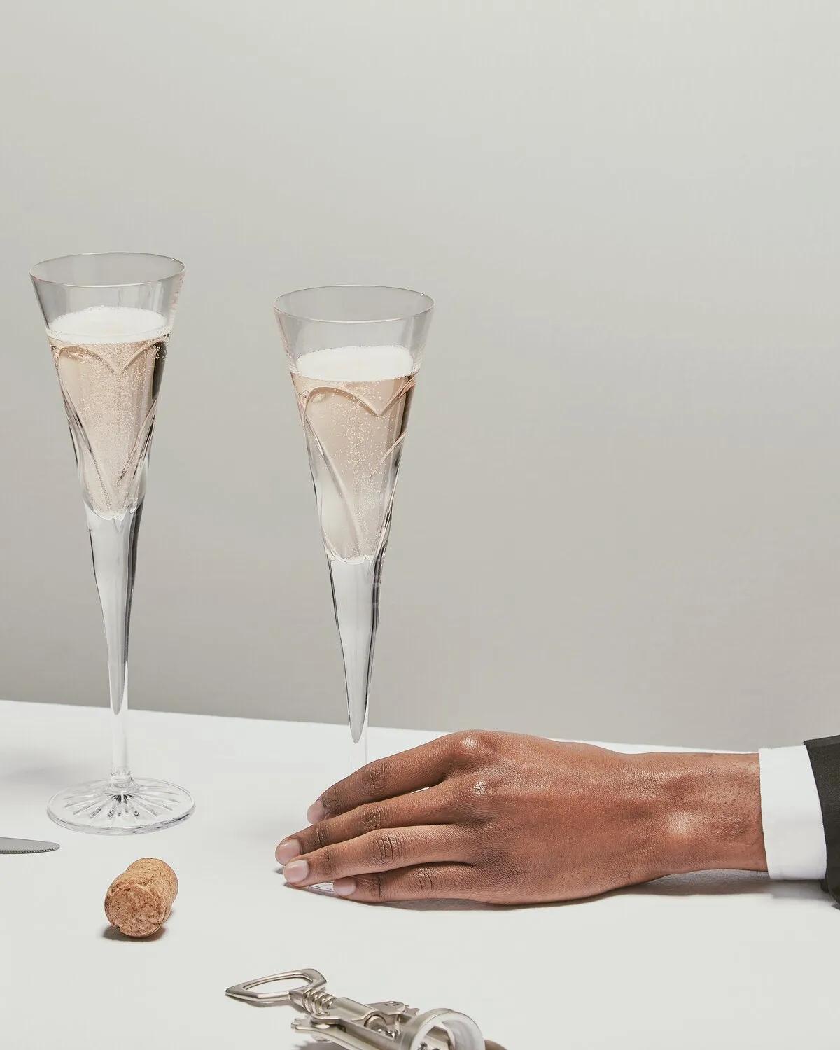Waterford Wishes Love champagneglas 2 stk krystal