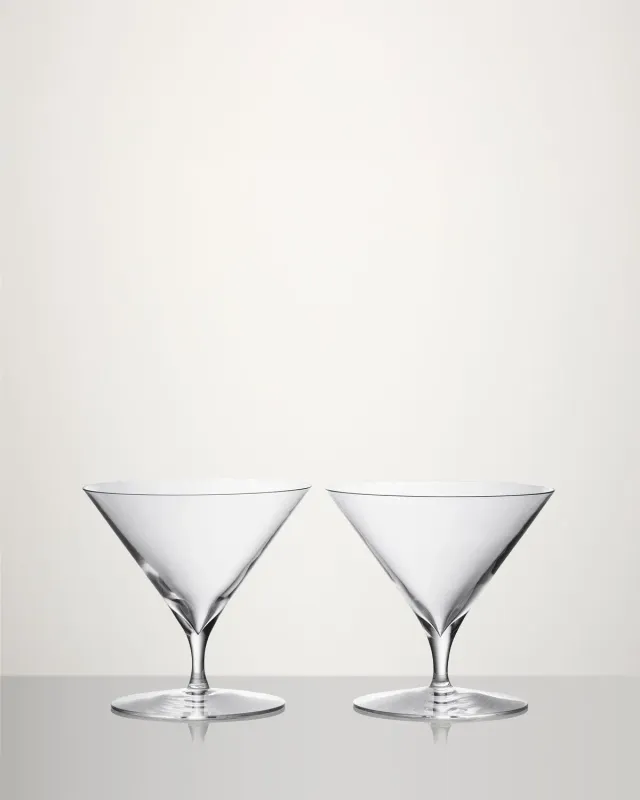 Waterford Elegance martiniglas 2 stk krystal klart