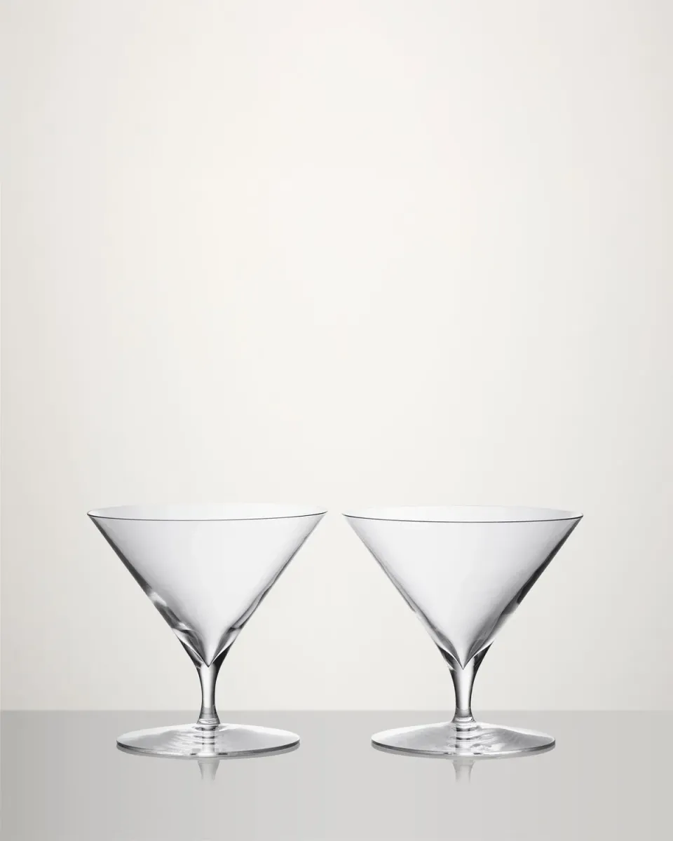 Waterford Elegance martiniglas 2 stk krystal klart