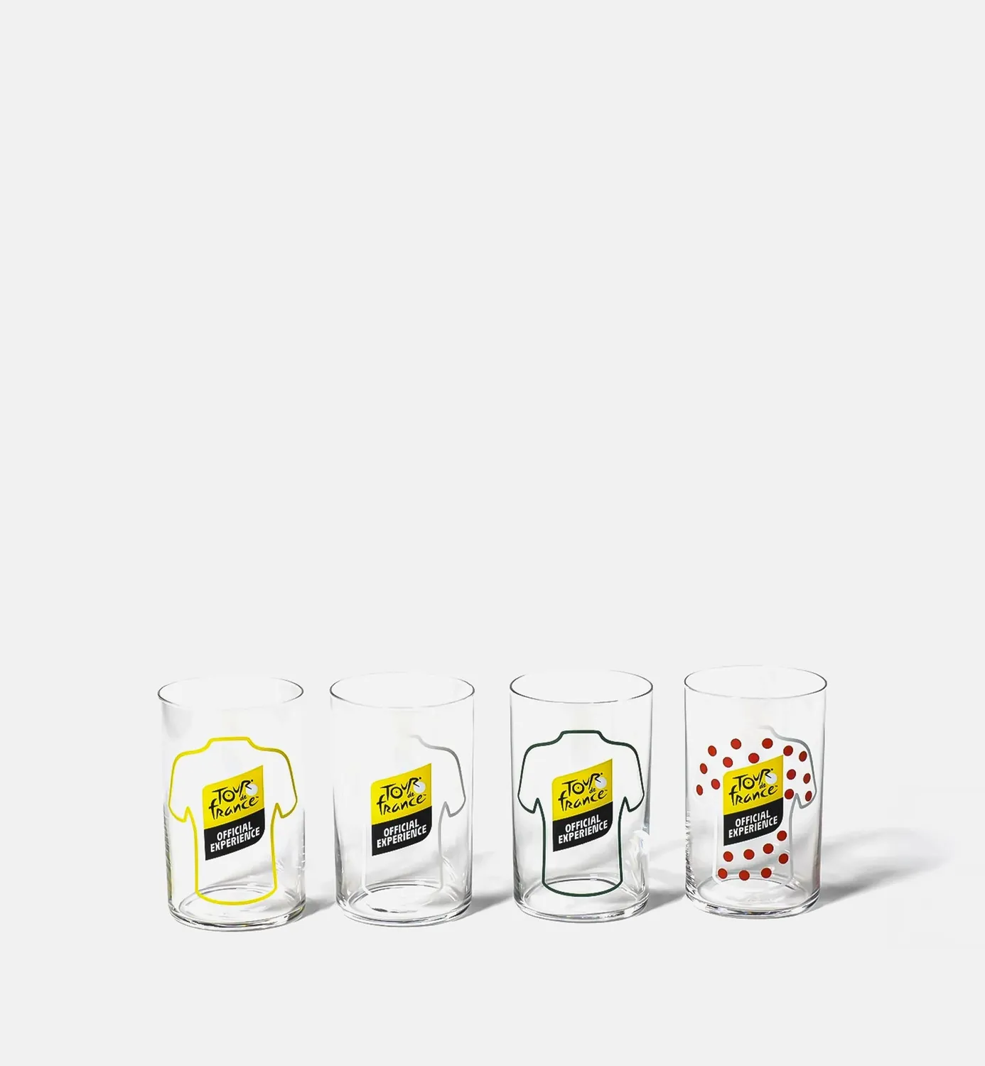Krosno Polka Tour de France glas 250 ml 4 stk