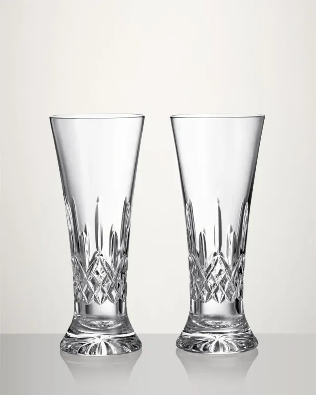 Waterford Lismore pilsnerglas 2 stk krystal