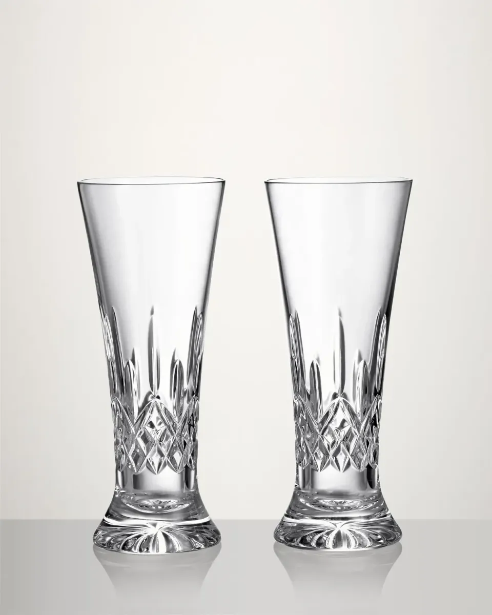 Waterford Lismore pilsnerglas 2 stk krystal