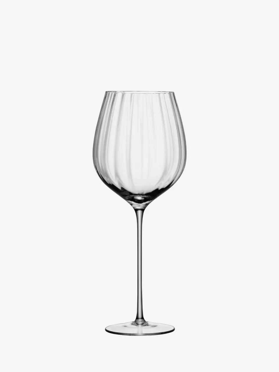 LSA Aurelia rødvinsglas 4 stk riflet