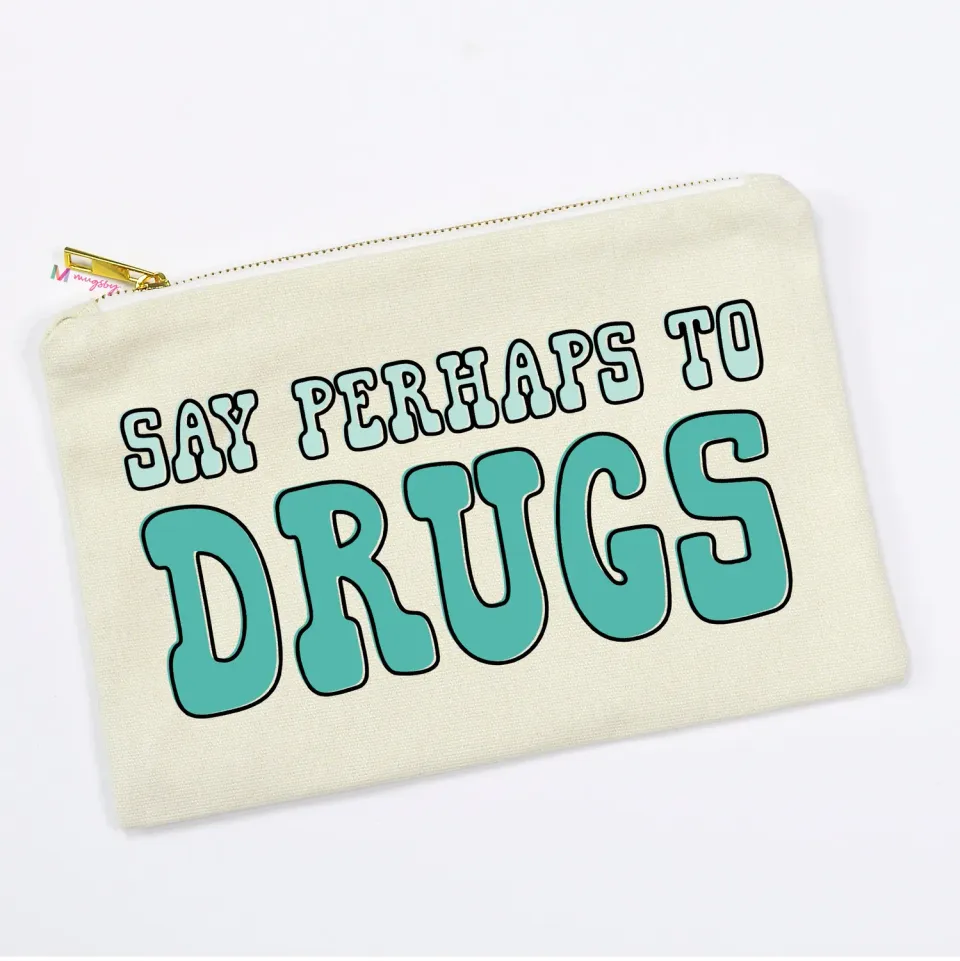 Mugsby Say Perhaps to Drugs kop 325 ml sjov keramik