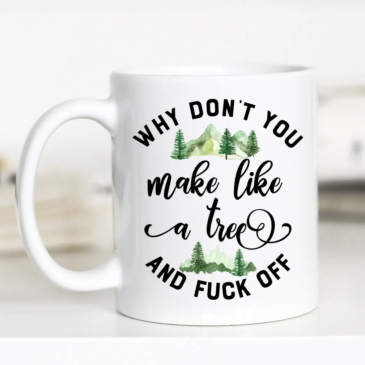 Mugsby Make Like A Tree krus 325 ml nature