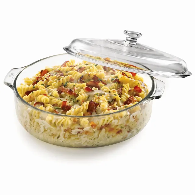 Libbey Baker's Basics ildfast fad rund 2,8 l med låg