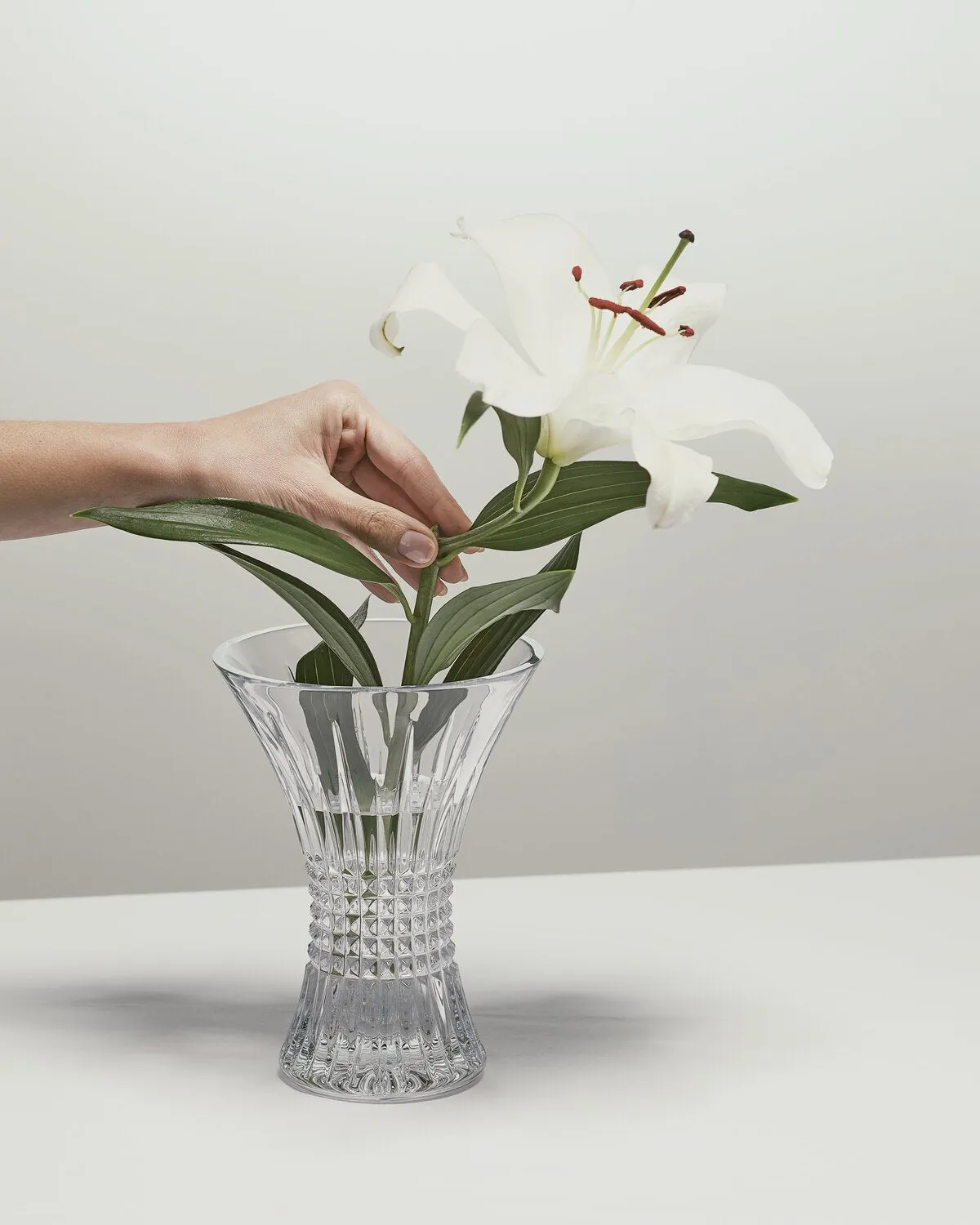Waterford Lismore Diamond vase 20 cm krystal