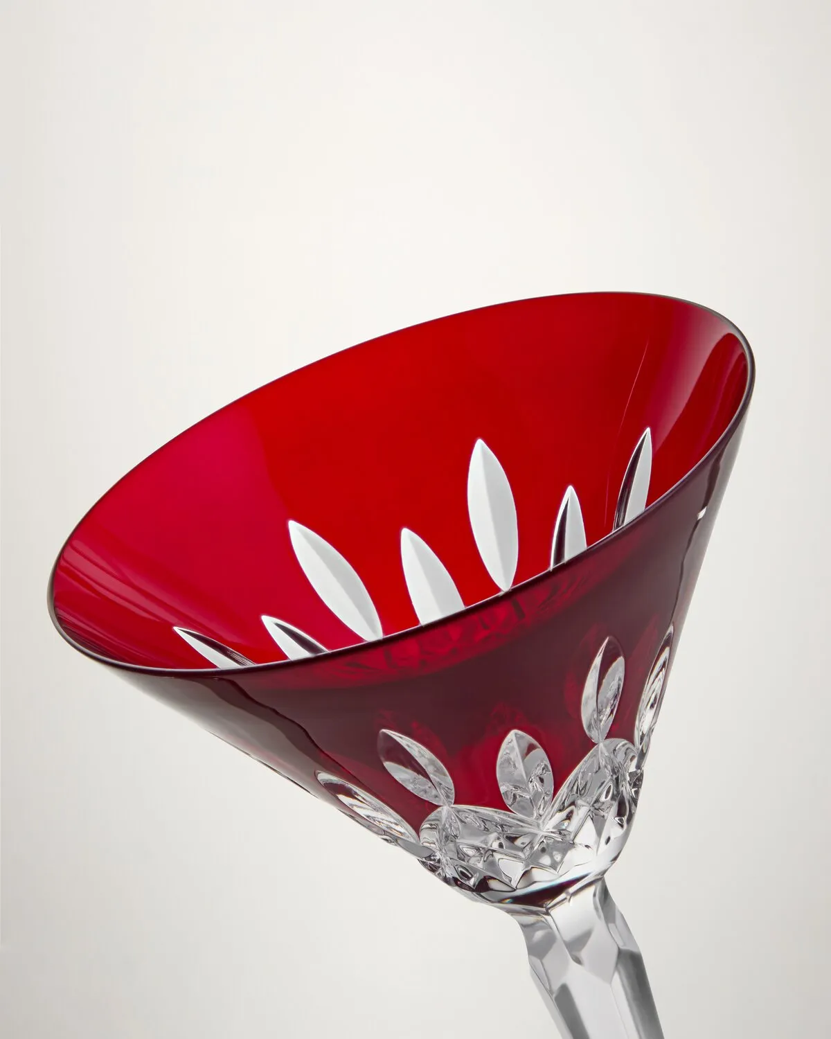 Waterford Lismore Red martiniglas 2 stk rød