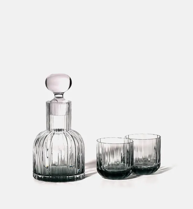 Krosno Marszałkowska karaffel sæt 2 glas aquamarin