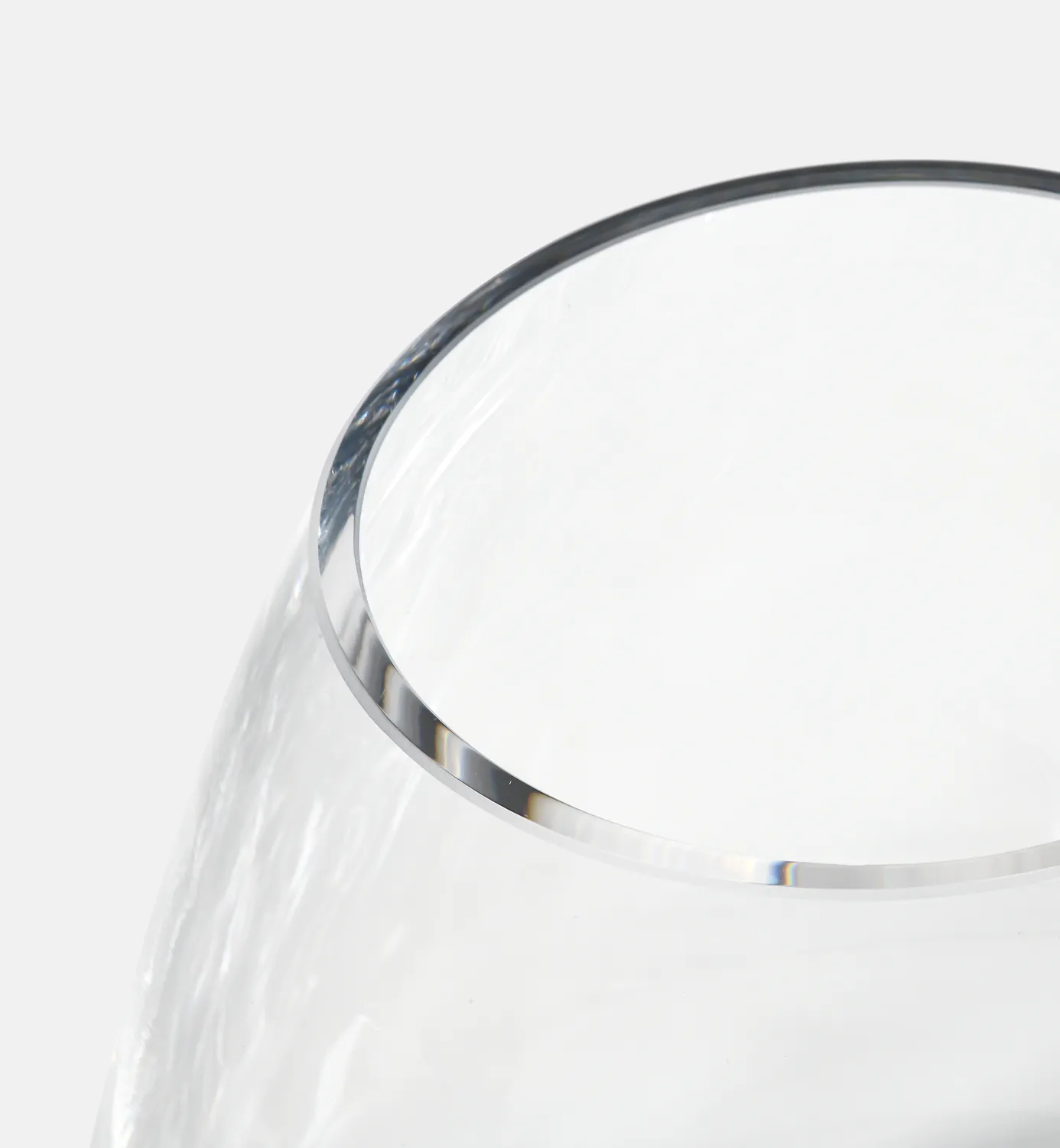 Krosno Gemstone vase 21 cm klar krystal