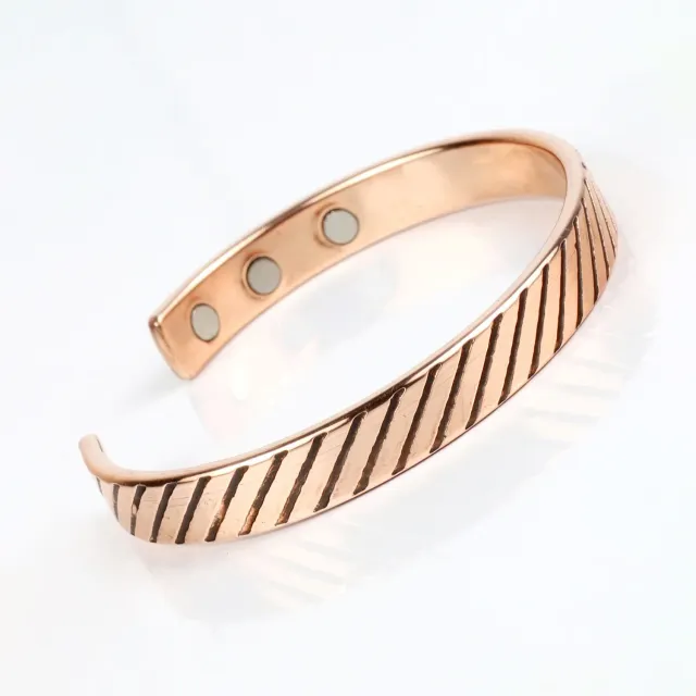 El'Cobre Design 78 kobberarmbånd flettet med æske