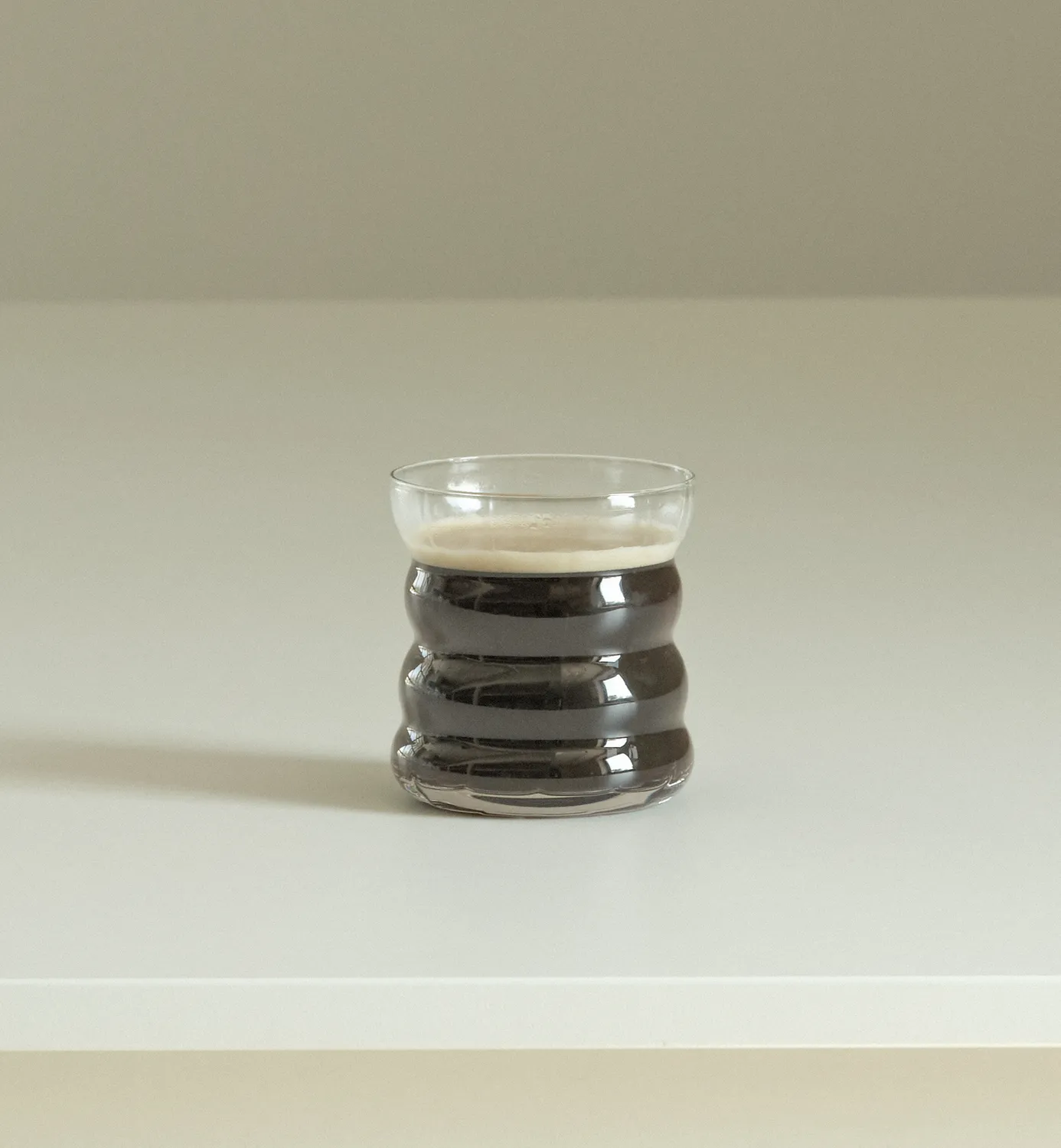 Krosno Coffee Moments latteglas 330 ml 4 stk riflet