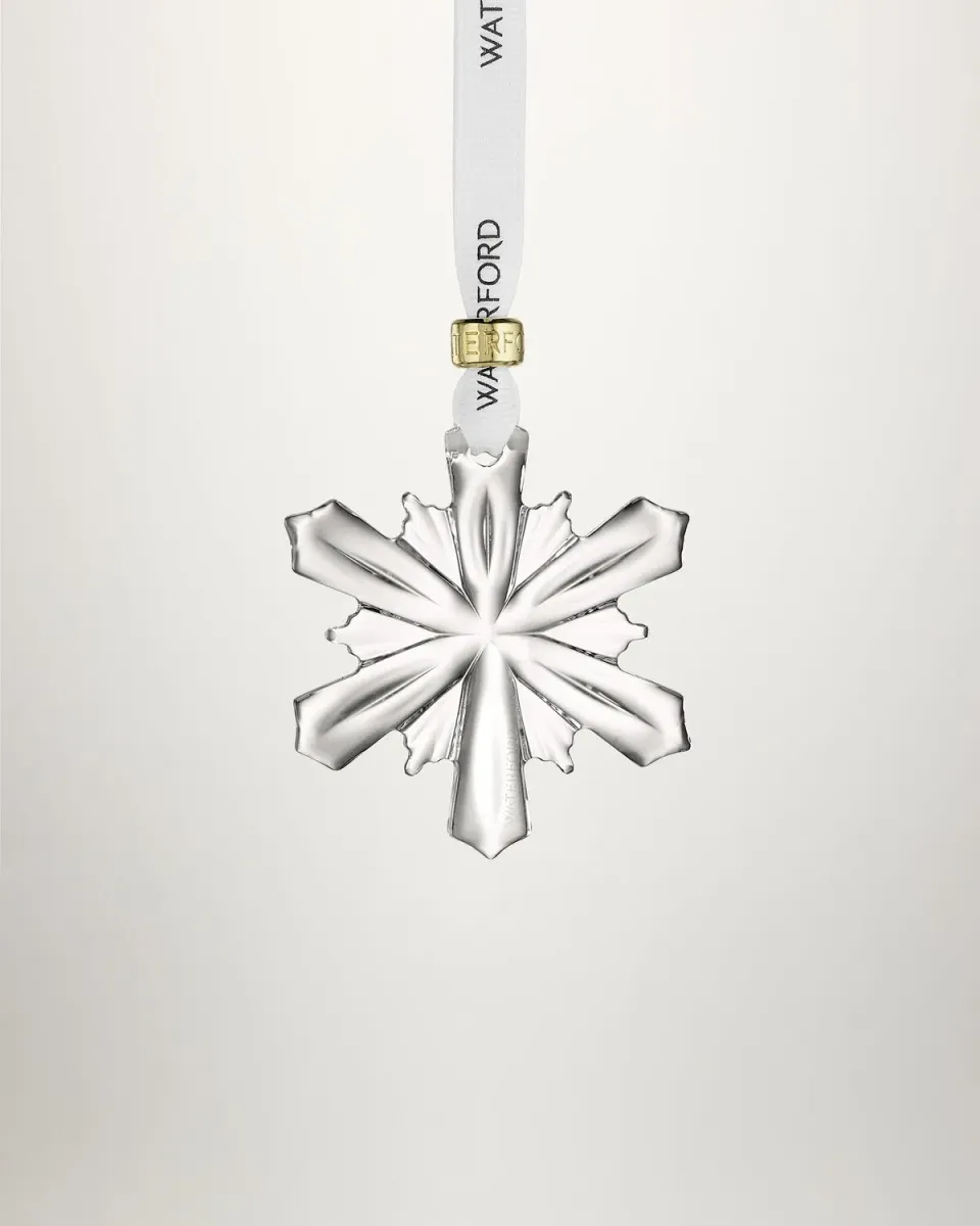 Waterford Mini Snowflake julepynt snefnug krystal