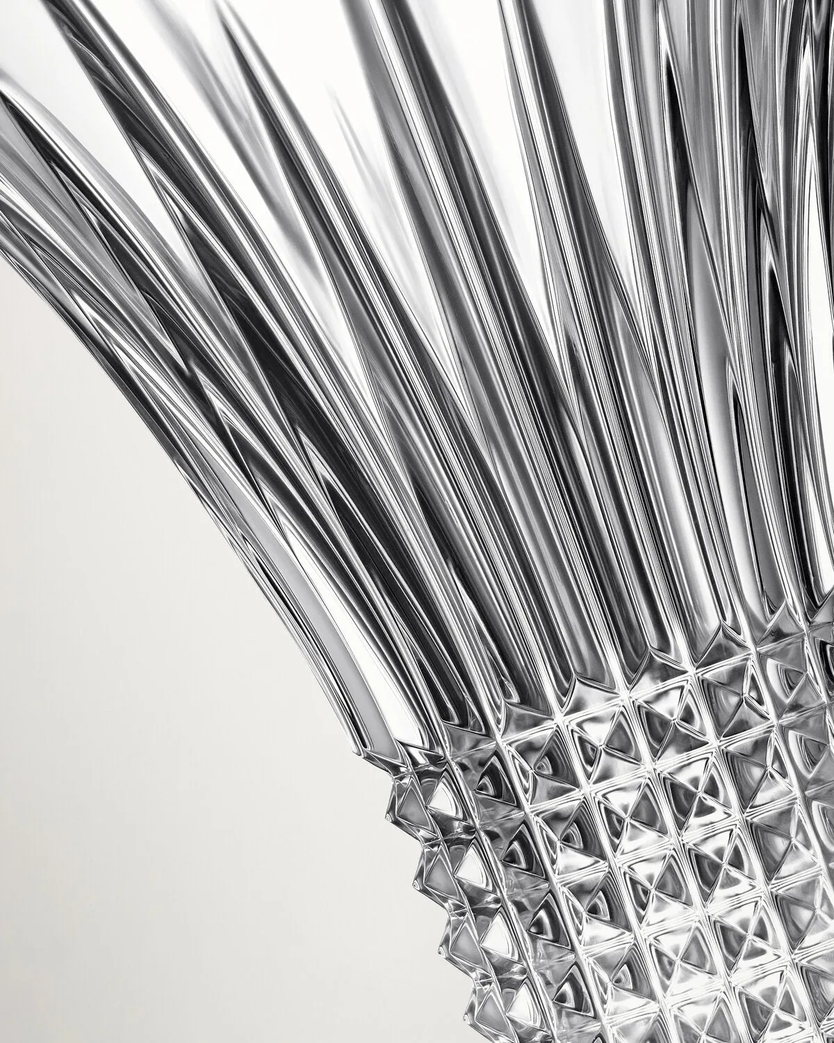 Waterford Lismore Diamond vase krystal diamantslib