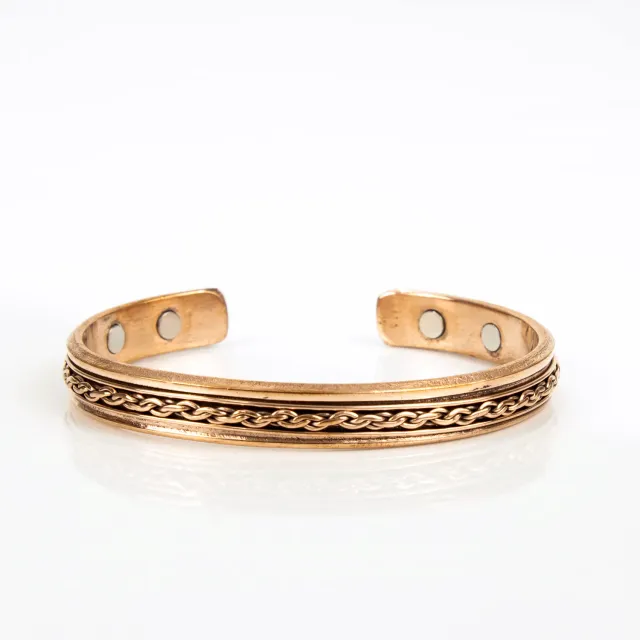 El'Cobre Copper Magnet Bracelet Design 2 armbånd kobber
