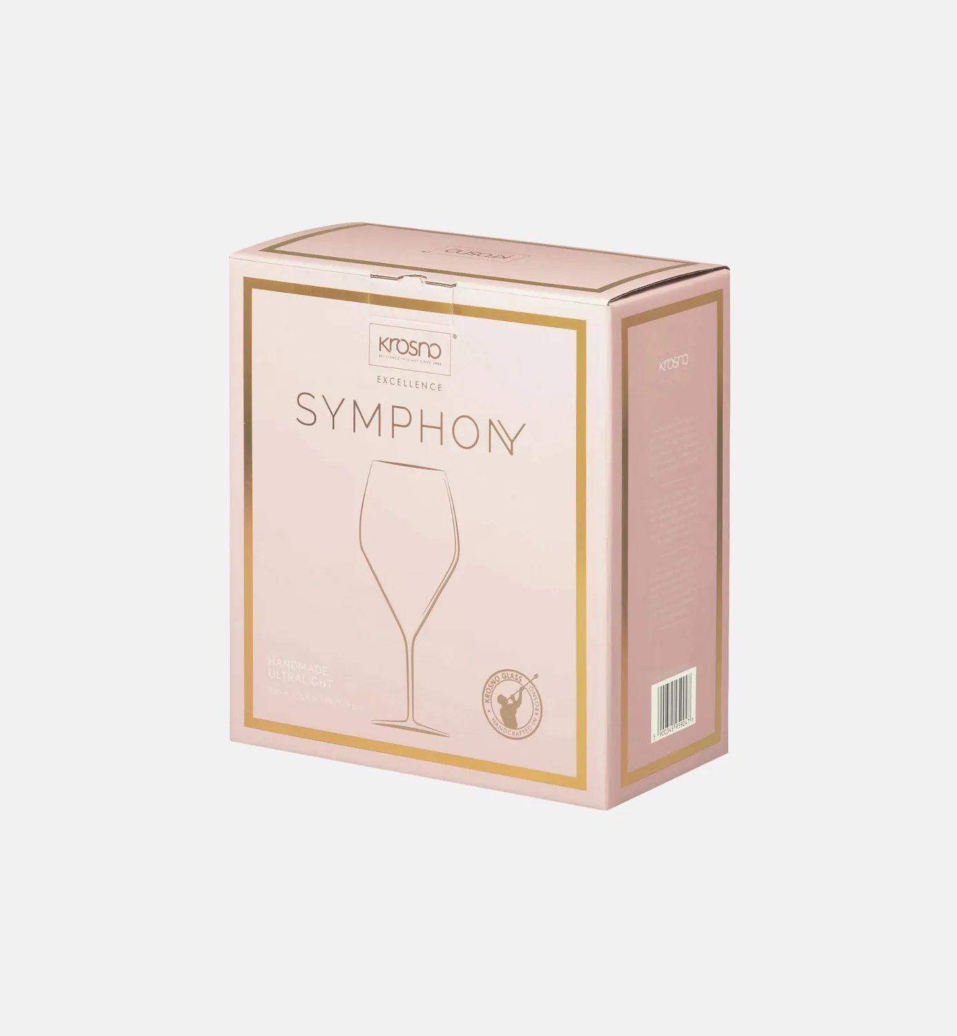 Krosno Symphony vinglas 880 ml stort krystalglas
