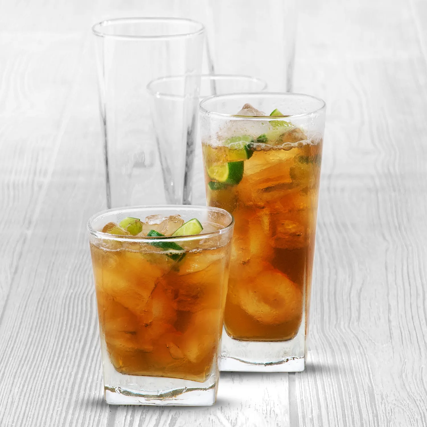 Libbey City glassæt 16 stk tumbler og rocks klart