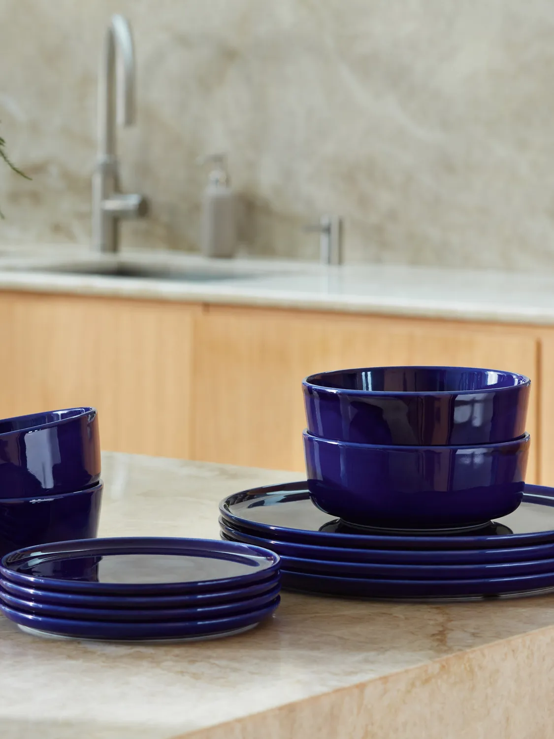 LSA Collective tallerken porcelæn 2 stk