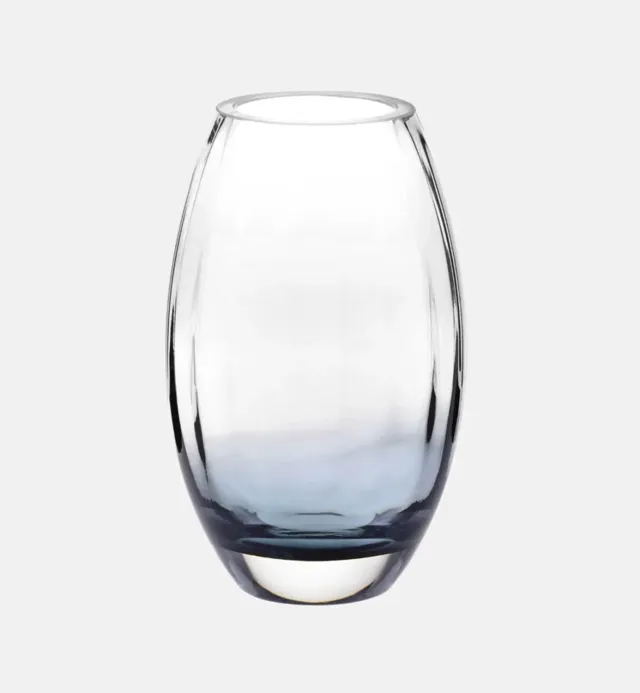Krosno Gemstone vase 23,5 cm aquamarin krystal