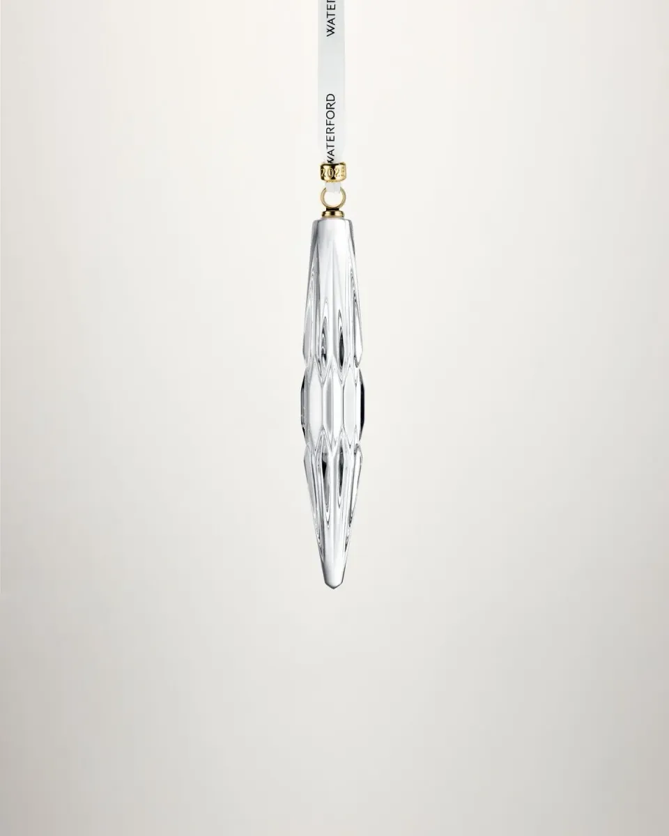 Waterford Annual Icicle Ornament 2025 julepynt krystal