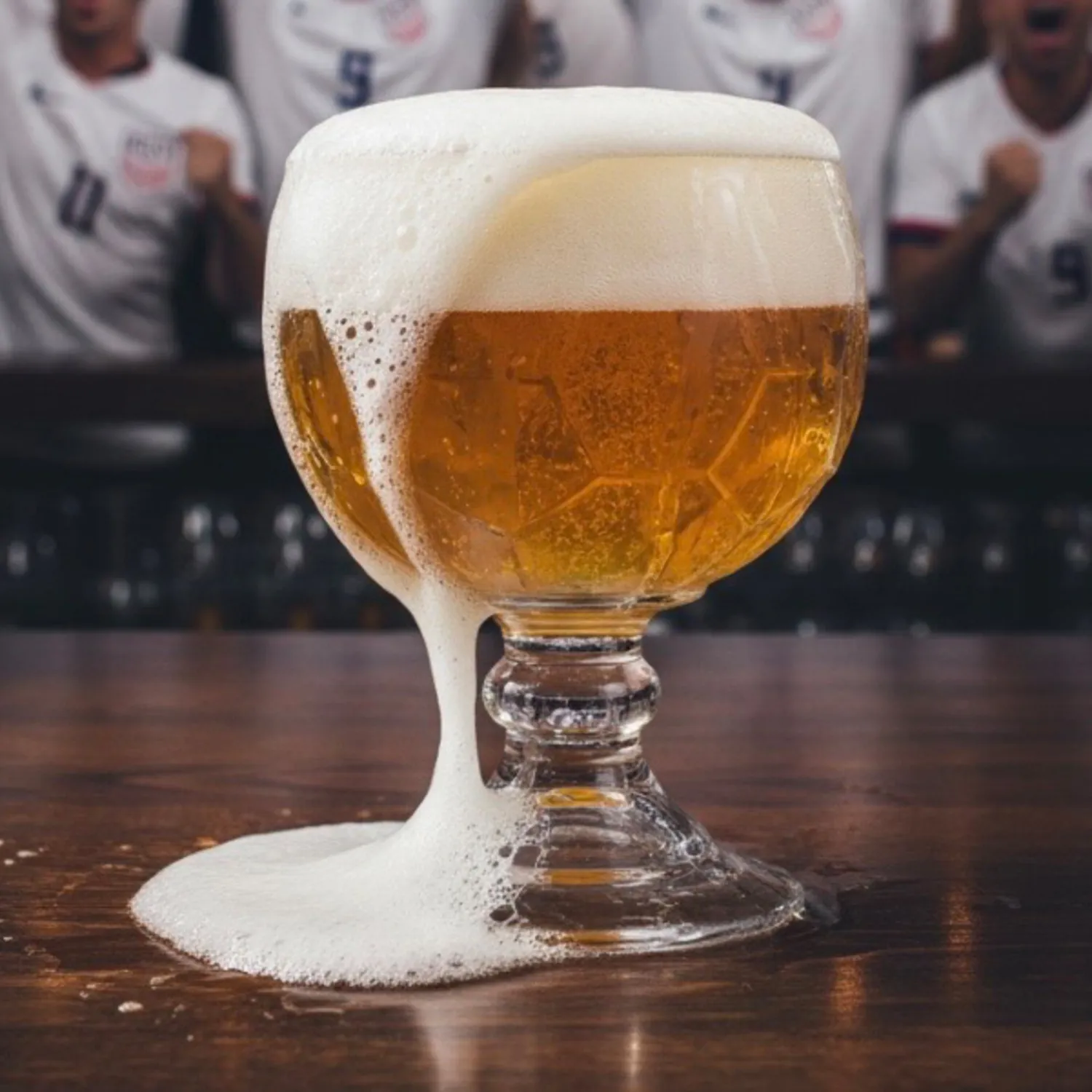Libbey Soccer Chalice ølglas 621 ml klart glas