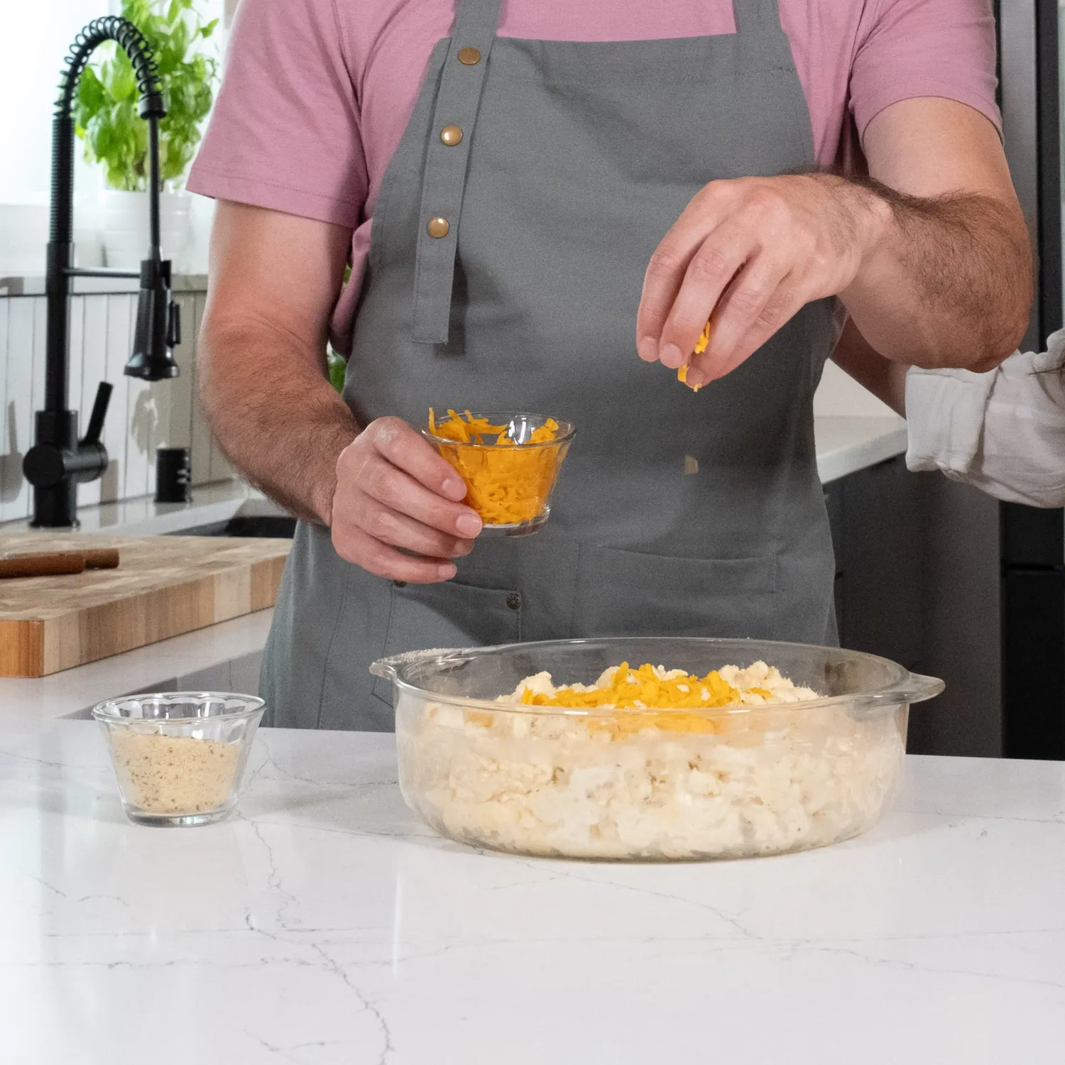 Libbey Baker's Basics muffinskål glas 8 stk med låg