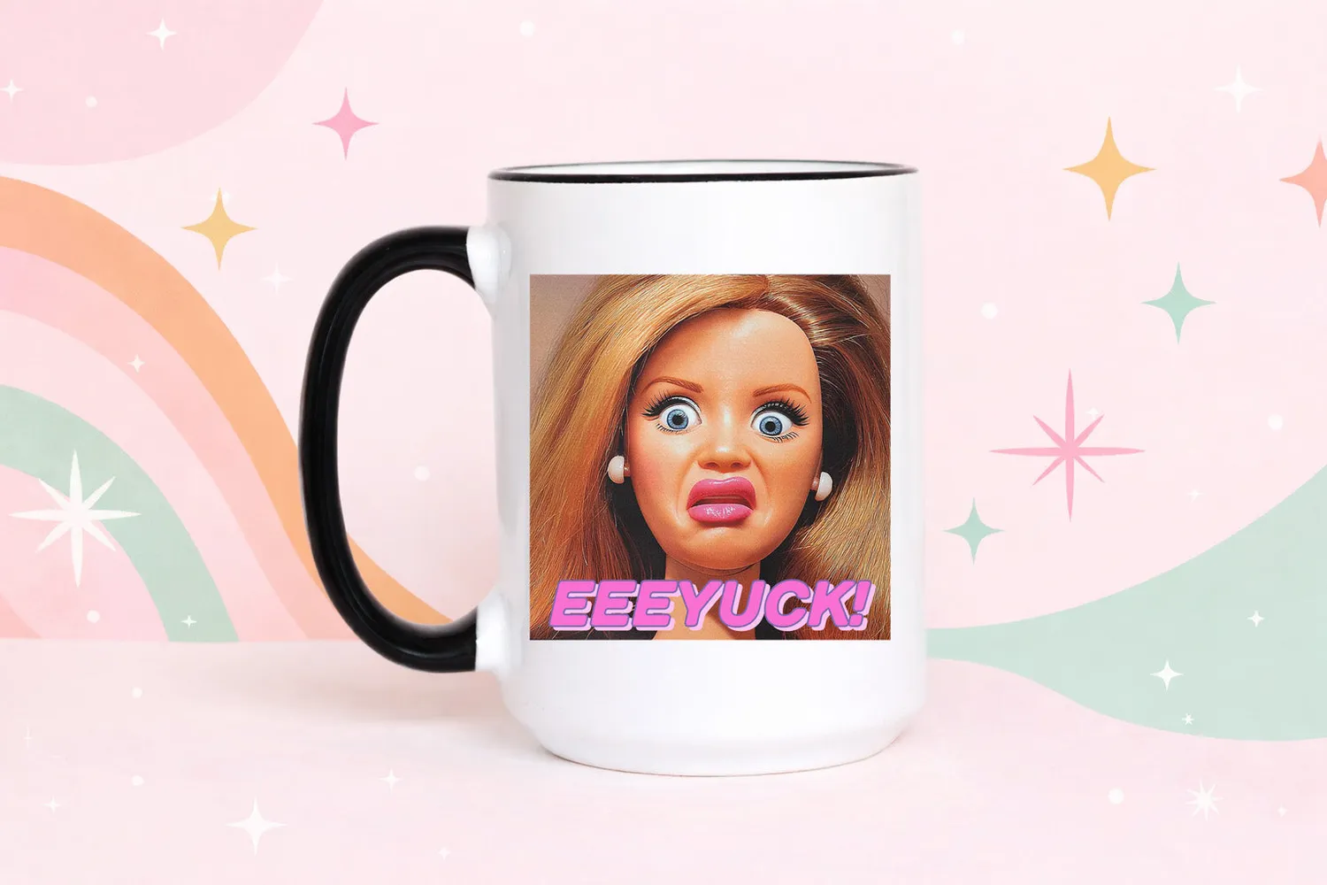 Mugsby Eeeyuck krus 11 oz hvid keramik meme