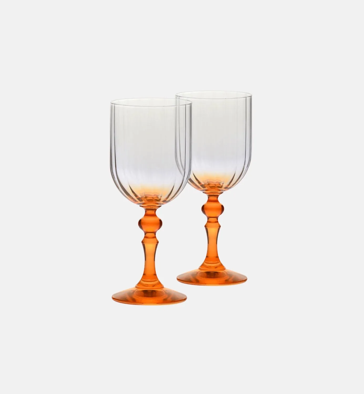 Krosno Ombré vinglas orange 300 ml