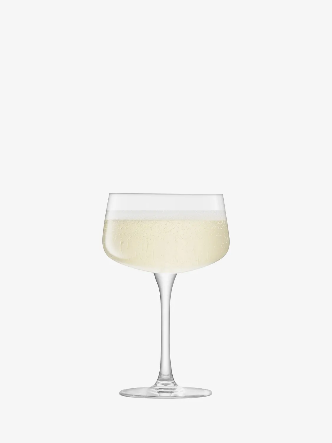 LSA Arc cocktailglas saucer 2 stk blyfrit