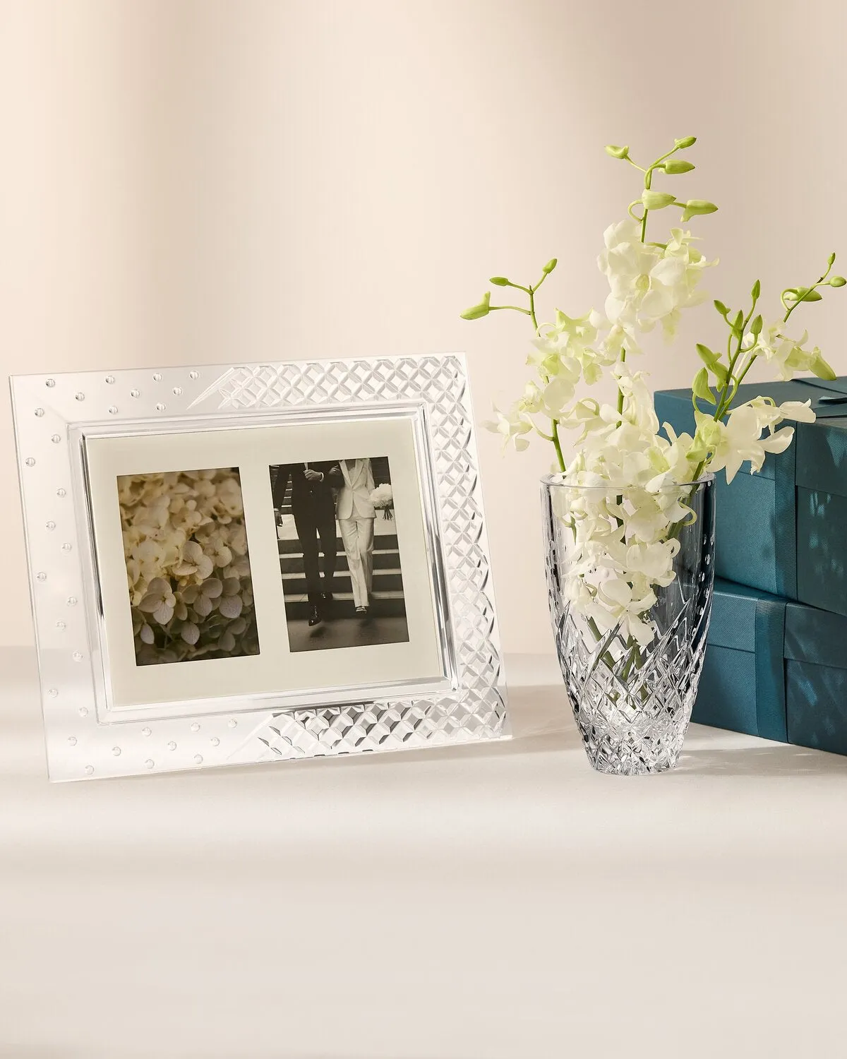 Waterford Celebrations dobbelt billedramme 20x25 krystal