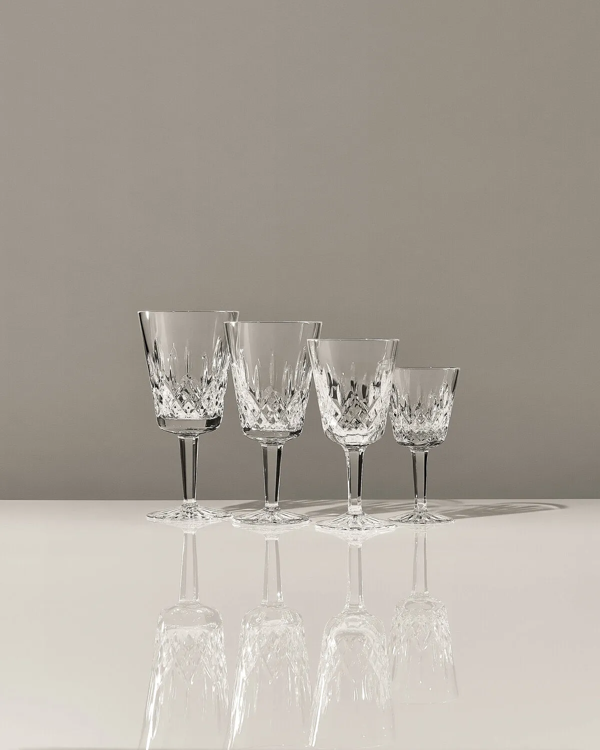 Waterford Lismore pokalglas krystal 2 stk
