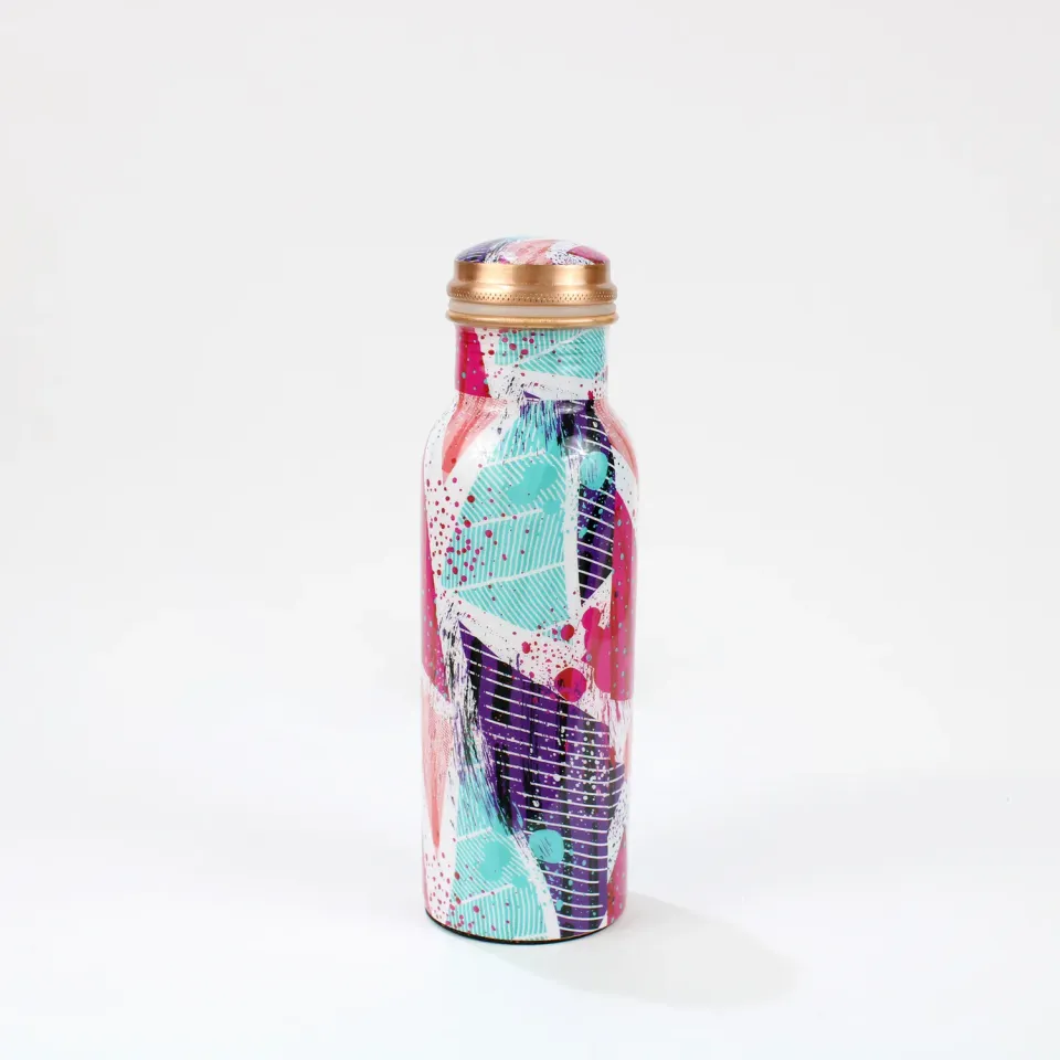 El'Cobre Limited Edition drikkeflaske 700 ml Graffiti kobber