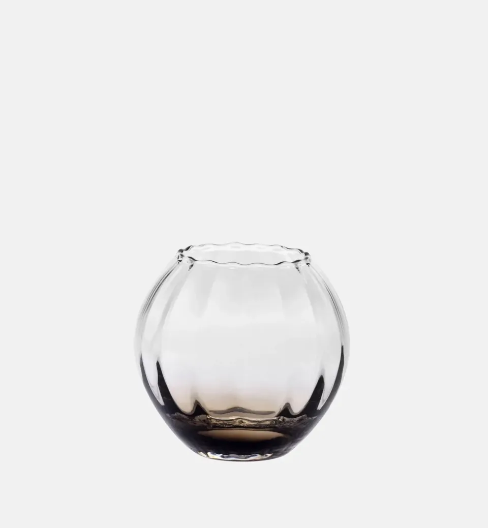 Krosno Gemstone lysestage 11,4 cm røgkvarts