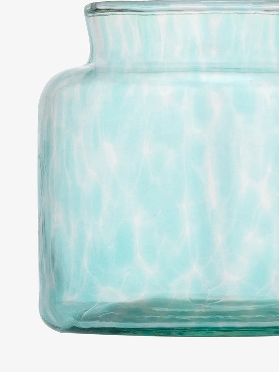 LSA Sea Glass fyrfadsstage vase genbrugsglas