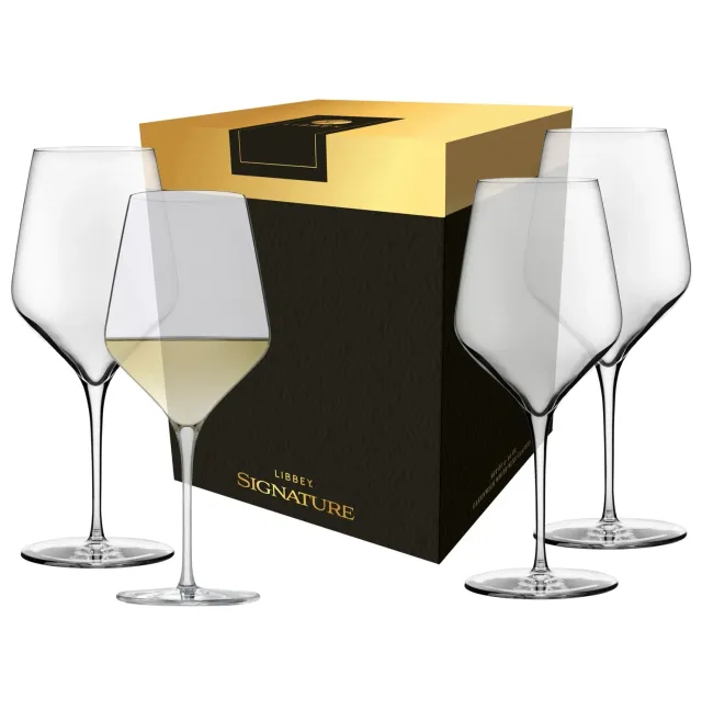 Libbey Signature Greenwich vinglas 4 stk 591 ml kantet