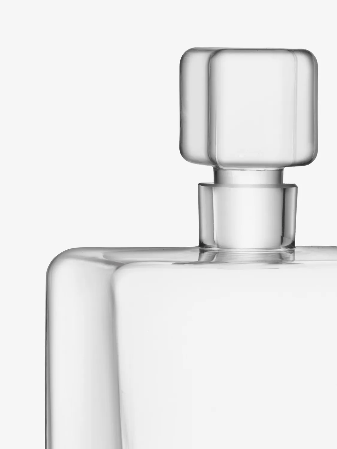 LSA Cask whiskykaraffel firkantet glas 1 L