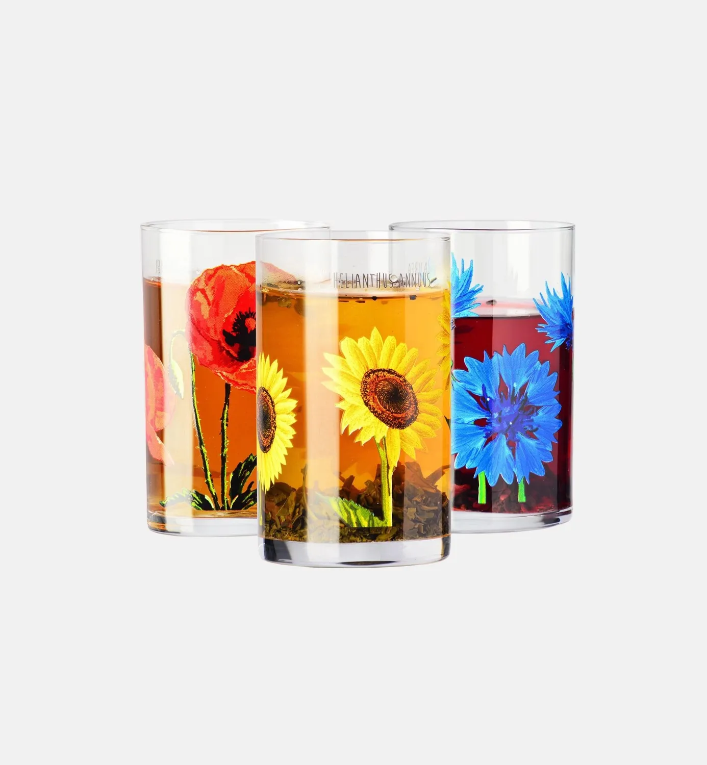 Krosno Bloom drikkeglas 250 ml 6 stk blomster