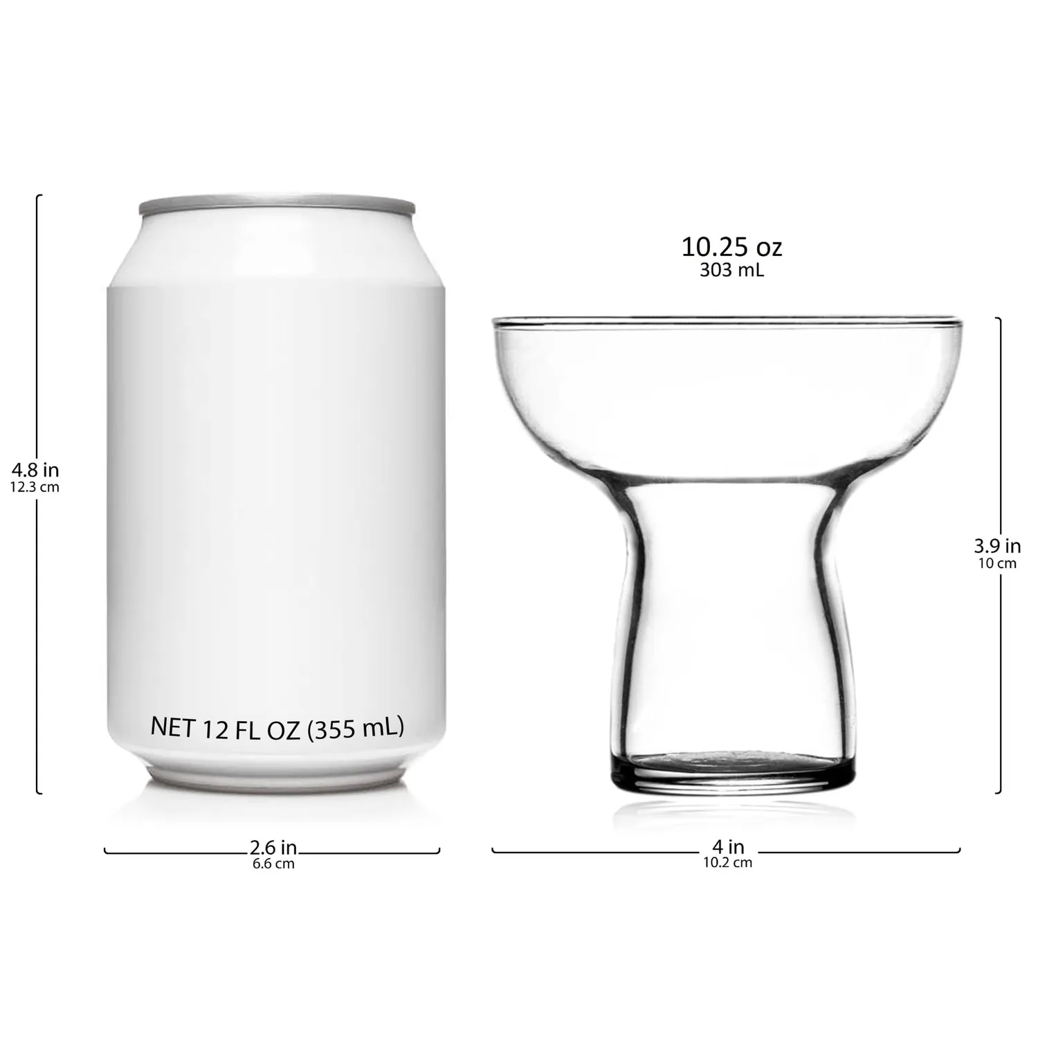 Libbey Margarita glas uden stilk 6 stk 303 ml