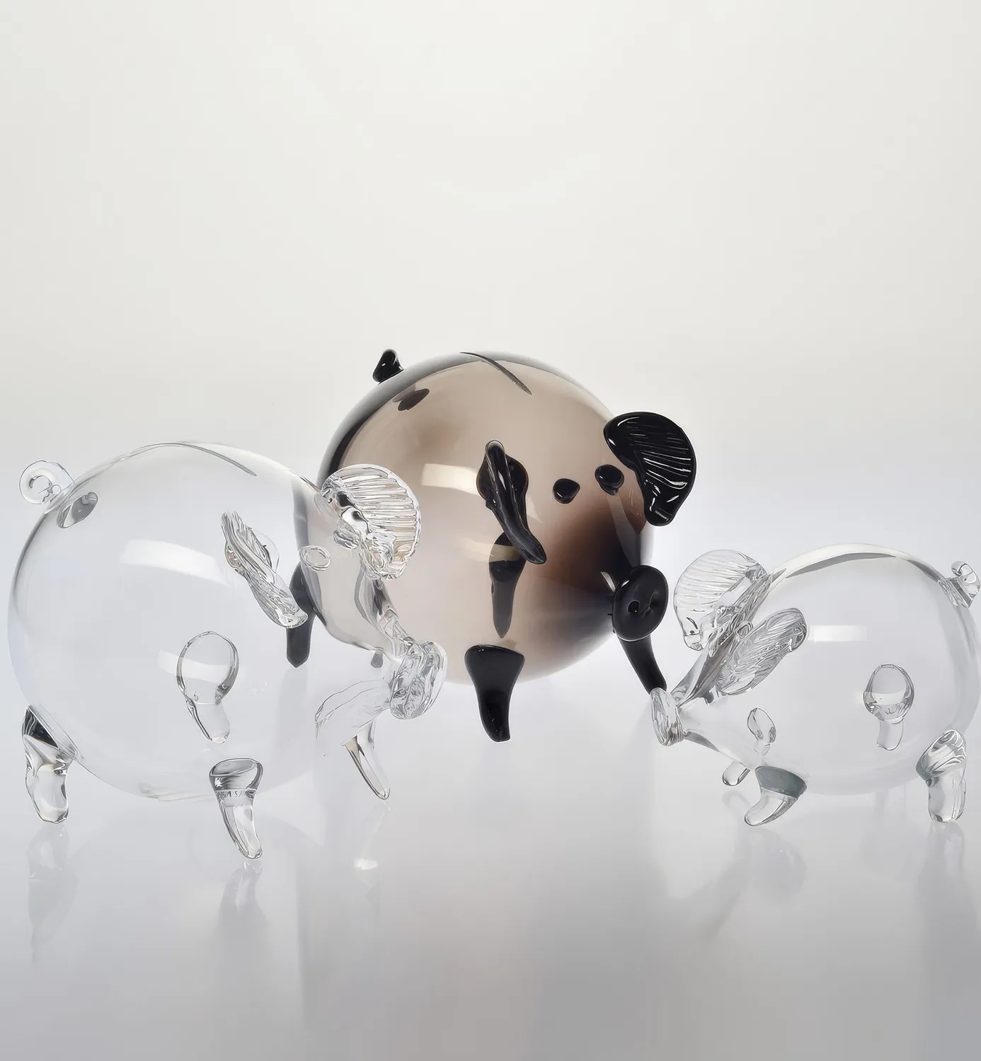 Krosno sparegris glas XL klar 25,5 cm