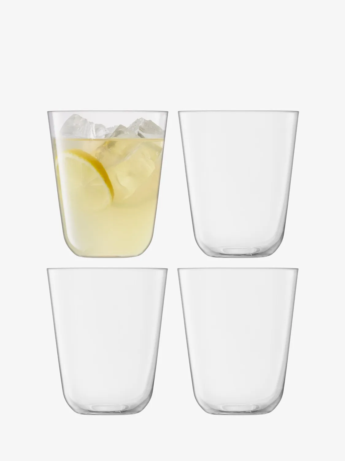 LSA Arc Tumbler tumblerglas 4 stk klar